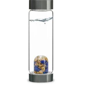 VitaJuwel Gemstone Glass Water Bottle Via Inspiration